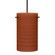 Besa Tamburo 5 Pendant One Light Pendant in Bronze (74|1JT4005CHBR)