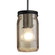 Besa Milo 4 Pendant One Light Pendant in Black (74|1JCMILO4SMBK)
