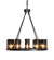Loxley 12 Light Chandelier in Textured Black (57|278366)
