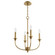 Southcrest Four Light Chandelier in Luxe Gold (47|48067)