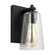 Mercer One Light Wall Sconce in Midnight Black (454|VS24301MBK)