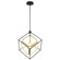Anson LED Pendant in Matte Black/Gold (63|P0413)