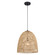 Nassau One Light Pendant in Matte Black (63|P0404)