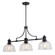Beloit Three Light Linear Chandelier in Matte Black (63|H0293)