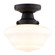 Eastgate One Light Semi-Flush Mount in Matte Black (63|C0312)