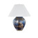 Pleasantville One Light Table Lamp in Aged Brass/Ceramic Silt Blue (70|L8126AGBCLB)