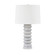 Harwinton One Light Table Lamp in Aged Brass/Ceramic Grey White (70|L7633AGBCGY)