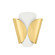 Savoie One Light Wall Sconce in Aged Brass (70|9201AGBB)