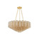 Watertown Nine Light Chandelier in Aged Brass (70|4909AGB)