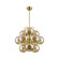 Cronus 12 Light Chandelier in Vintage Polished Brass (68|47634VPB)