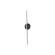 Chute LED Wall Sconce in Black (347|WS14935BKUNV)