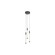 Motif LED Pendant in Black (347|MP75213BKUNV)