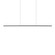 Chute LED Linear Pendant in Black (347|LP14947BKUNV)