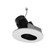 LED Slot Aperture Retrofit in Black / Matte Powder White (167|NPRLV4RSL40XBMPW)
