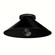 Skyflow One Light Outdoor Flush Mount in Matte Black (47|46022)