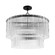 Ontario Six Light Chandelier in Matte Black (47|13143)