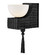 Thalia LED Wall Sconce in Black (13|55190BKLL)