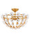Azalea LED Semi-Flush Mount in Distressed Brass (138|FR41633DA)