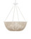 Wychwood Chandelier Six Light Chandelier in Sugar White / Sandstone / White (142|90001240)