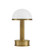 Promenade Brass Cordless Table Lamp LED Table Lamp in Antique Brass / Milk (142|67000006)