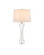 Duveen One Light Table Lamp in Clear/Polished Brass (142|60000972)
