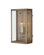 Royster One Light Outdoor Wall Sconce in Antique Brass/Clear (142|55000052)