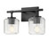 Landon Two Light Vanity in Matte Black (224|75152VMB)