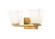 Annalise Two Light Vanity in Modern Gold (224|75142VMGLD)