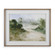 Verdant Landscape Print in Pine Wood (52|32381)
