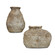 Ancient Echos Vases Set/2 in Terracotta (52|17131)