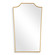 Demure Mirror in Antiqued Gold Leaf (52|08239)