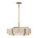 Orleans Six Light Pendant in Distressed Gold (51|72333660)
