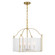 Ashlay Four Light Pendant in Warm Brass (51|716934322)