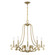 Lombard Five Light Chandelier in Noble Brass (51|160965127)