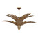 Palmera Ten Light Chandelier in Gold Vein (51|1306610274)