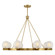 Darien Eight Light Chandelier in Warm Brass (51|110158322)