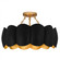 Quoizel Semi-Flush Mount Four Light Semi-Flush Mount in Matte Black (10|QSF6794MBK)