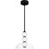Elway LED Pendant in Matte Black (10|PCELW1812MBK)