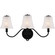 McKinney Three Light Bath in Matte Black (10|MCK8623MBK)