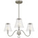 McKinney Three Light Chandelier in Brushed Nickel (10|MCK5022BN)