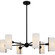 Curran Six Light Chandelier in Matte Black (10|CRR5036MBK)