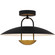 Bingham LED Semi-Flush Mount in Matte Black (10|BIN1718MBK)