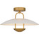 Bingham LED Semi-Flush Mount in Brushed Gold (10|BIN1718BRG)