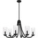 Allard Six Light Chandelier in Matte Black (10|ALD5032MBK)