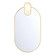 Mrissa LED Mirror in Gold (40|48510011)