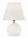 Olive One Light Table Lamp in White/Satin Brass (46|87012WSBT)