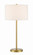 Jones One Light Table Lamp in Satin Brass (46|87009SBT)