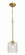 Claire One Light Mini Pendant in Satin Brass (46|60591SB)