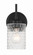 Claire One Light Wall Sconce in Flat Black (46|60501FB)