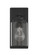 Clark One Light Wall Sconce in Flat Black (46|20404FB1)